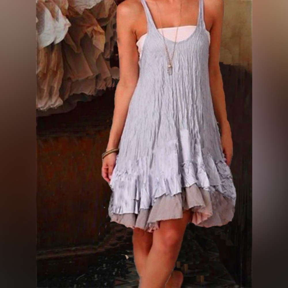 Free People Streamer Ruffle Dress Slip size XS/S